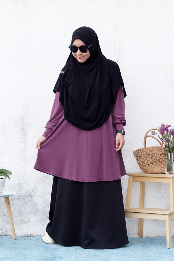 Xtra Luna Blouse - Anggur Manis Xtra Luna Blouse - Anggur Manis